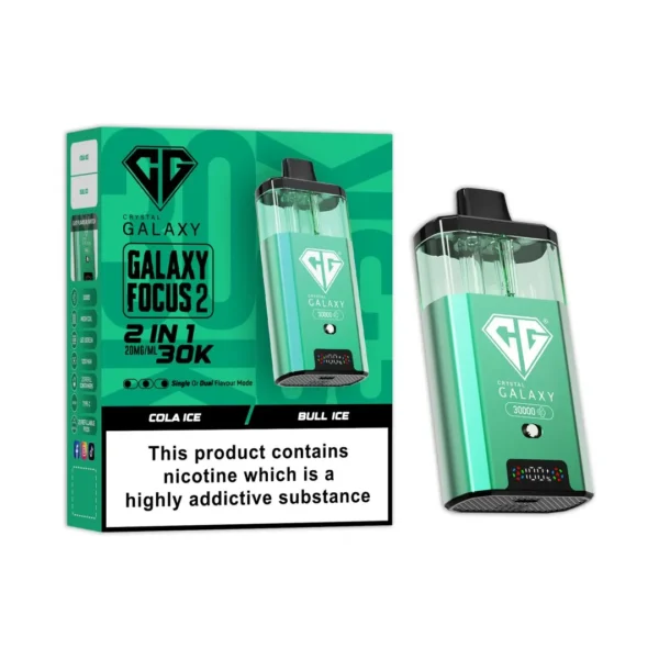 Box of 10 Crystal Galaxy Focus 2 30K Puffs Prefilled Pod Kit | Only ?119.99 - Image 11