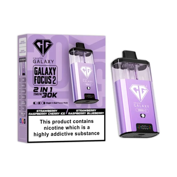 Box of 10 Crystal Galaxy Focus 2 30K Puffs Prefilled Pod Kit | Only ?119.99 - Image 12