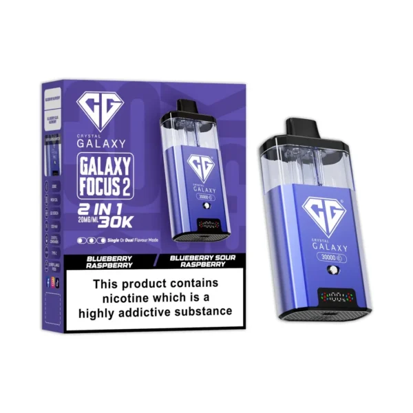 Box of 10 Crystal Galaxy Focus 2 30K Puffs Prefilled Pod Kit | Only ?119.99 - Image 13