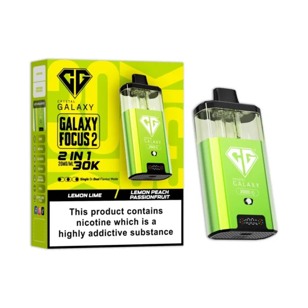 Box of 10 Crystal Galaxy Focus 2 30K Puffs Prefilled Pod Kit | Only ?119.99 - Image 15