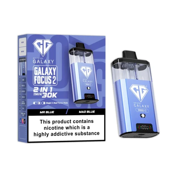 Box of 10 Crystal Galaxy Focus 2 30K Puffs Prefilled Pod Kit | Only ?119.99 - Image 21