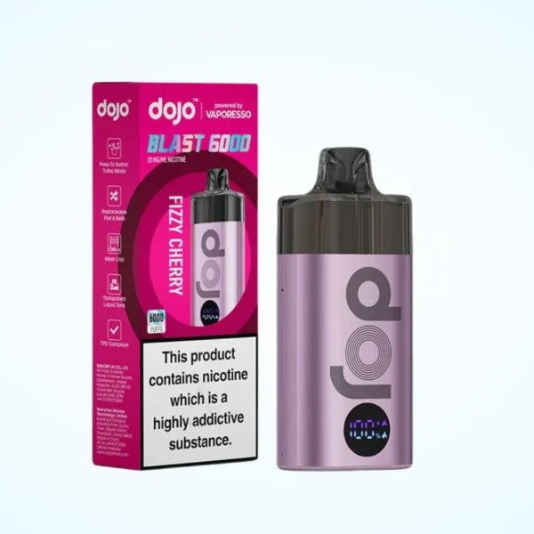 Box of 10 / Box of 5 Vaporesso Dojo Blast 6000 Puffs Prefilled Pod Vape Kit