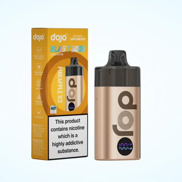 Box of 10 / Box of 5 Vaporesso Dojo Blast 6000 Puffs Prefilled Pod Vape Kit - Image 3