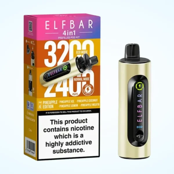 Elf Bar 4 in 1 3200 Puffs Prefilled Pod Kit | Only ?8.99 | Any 3 for ?24 - Image 15