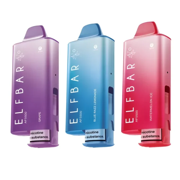 Elf Bar AF5500 Puffs Refillable Kit | Only ?4.99 | Any 3 for ?14