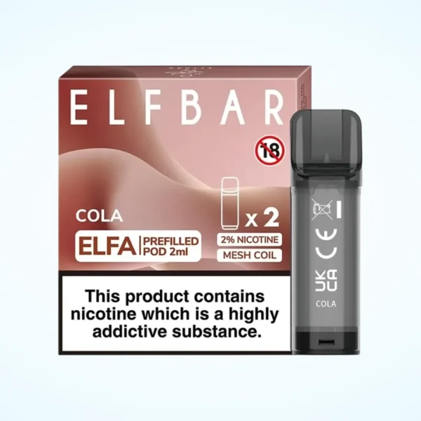 Elf Bar ELFA Prefilled 2ml E-Liquid Pods - Image 8