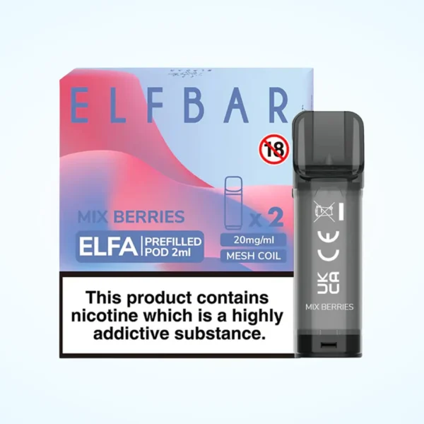 Elf Bar ELFA Prefilled 2ml E-Liquid Pods - Image 23
