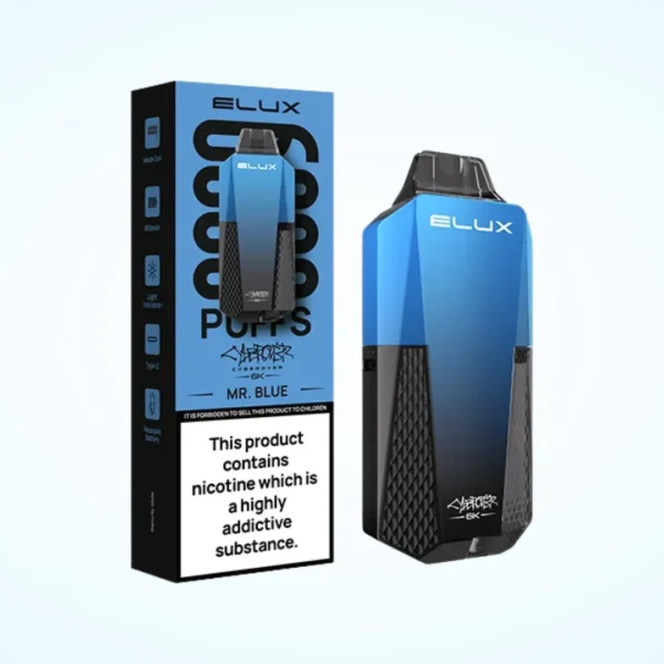 Elux Cyberover 6000 Vape Kit | Only ?8.49 | Any 3 for ?24 - Image 4