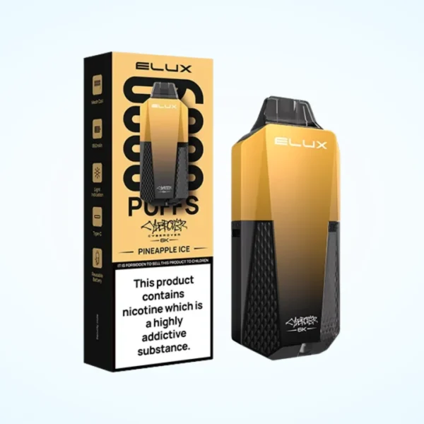 Elux Cyberover 6000 Vape Kit | Only ?8.49 | Any 3 for ?24 - Image 7