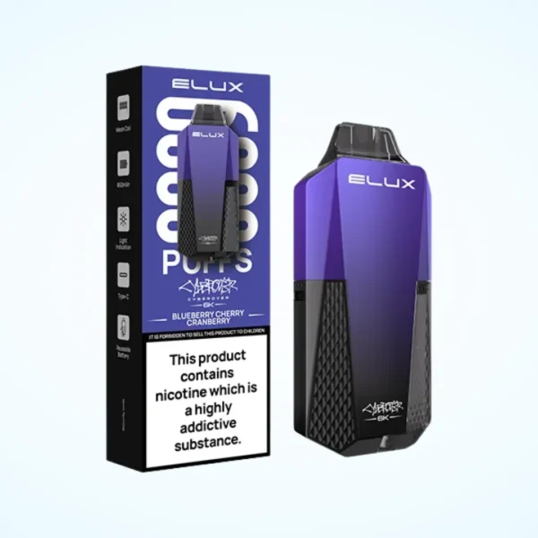 Elux Cyberover 6000 Vape Kit | Only ?8.49 | Any 3 for ?24 - Image 11