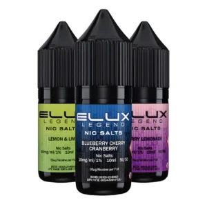 Elux Legend Nic Salt E-Liquids 5 FOR £10