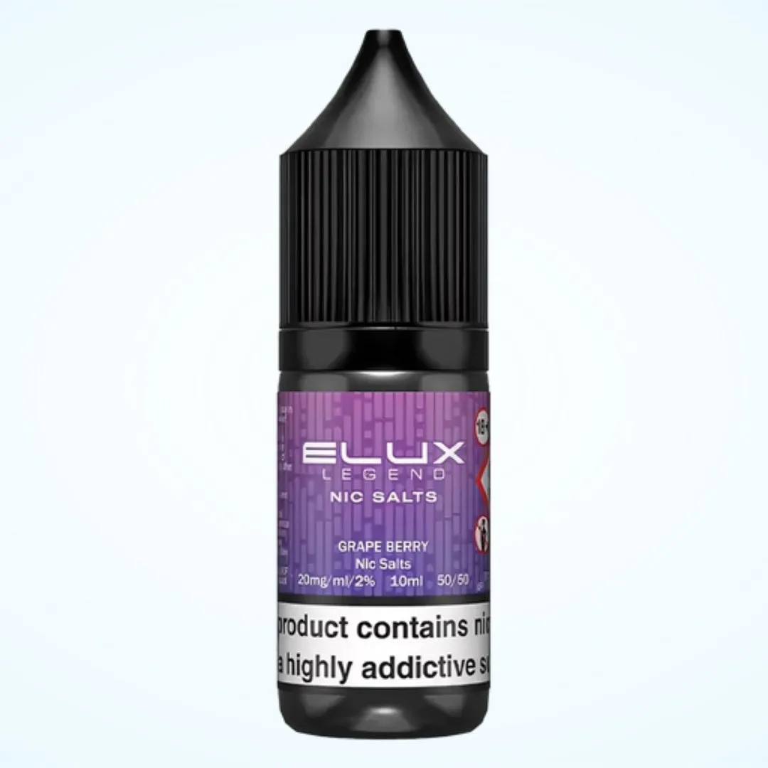 Elux Legend Nic Salt E-Liquids 5 FOR £10 - Image 36