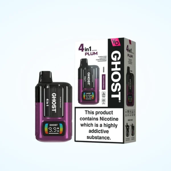 Ghost 4 in 1 2400 Puffs Vape Kit | Only ?8.99 | Any 3 for ?24 - Image 2