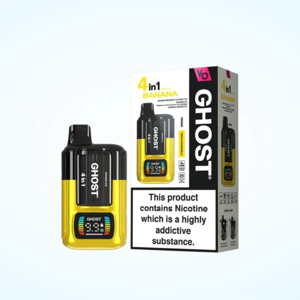 Ghost 4 in 1 2400 Puffs Vape Kit | Only ?8.99 | Any 3 for ?24 - Image 3