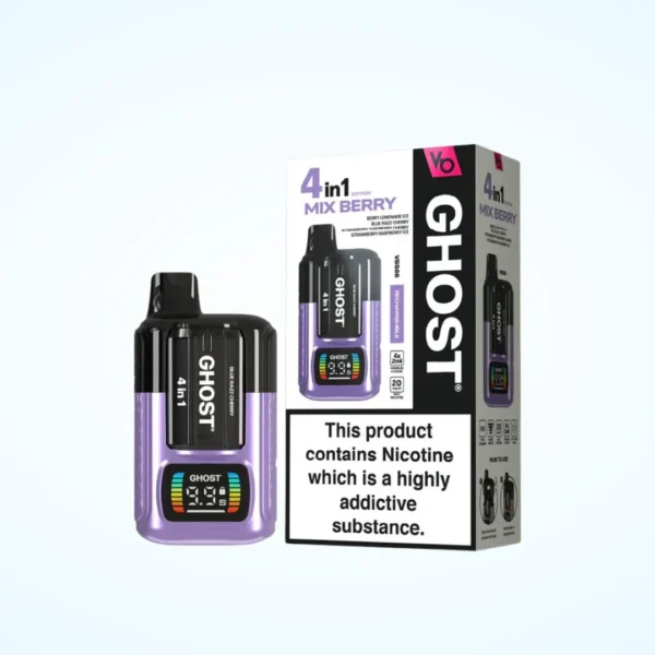Ghost 4 in 1 2400 Puffs Vape Kit | Only ?8.99 | Any 3 for ?24 - Image 11