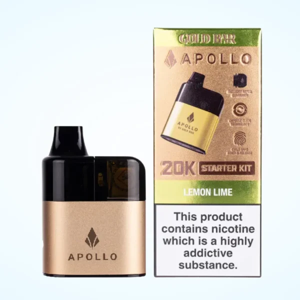 Gold Bar Apollo 20000 Puffs Pod Vape Kit | Only ?7.99 | Any 3 for ?21 - Image 4