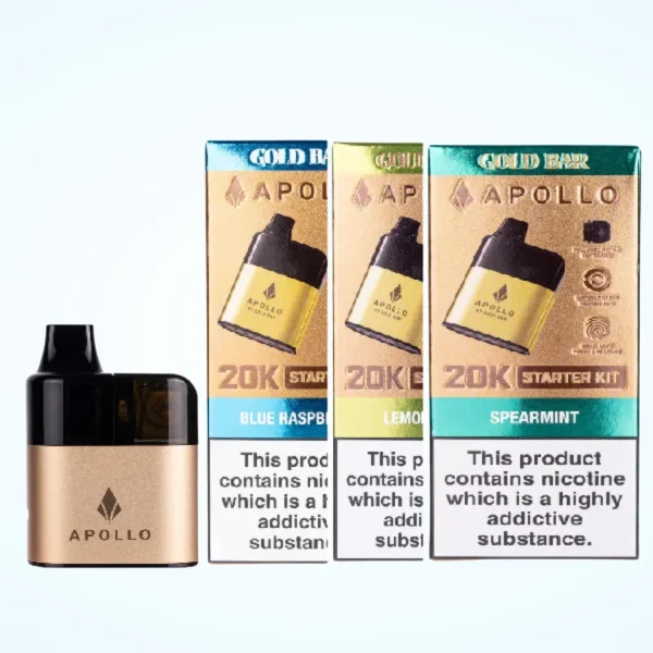 Gold Bar Apollo 20000 Puffs Pod Vape Kit | Only ?7.99 | Any 3 for ?21 - Image 5