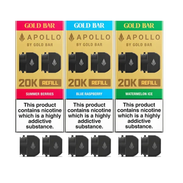 Gold Bar Apollo 20K Prefilled Refill Pods | Only ?4.99 | Buy 3 for ?14 - Image 6