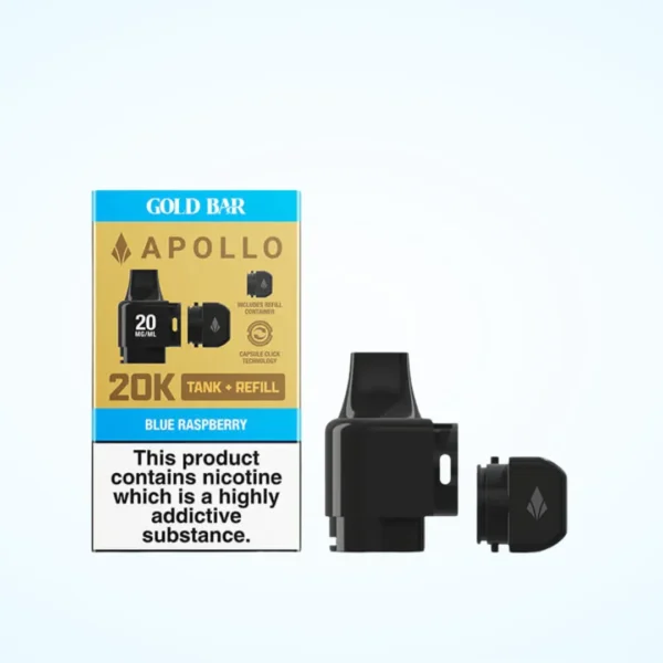 Gold Bar Apollo 20K Tank and Refill Pod | Only ?4.99 | Buy 3 for ?14 - Image 11