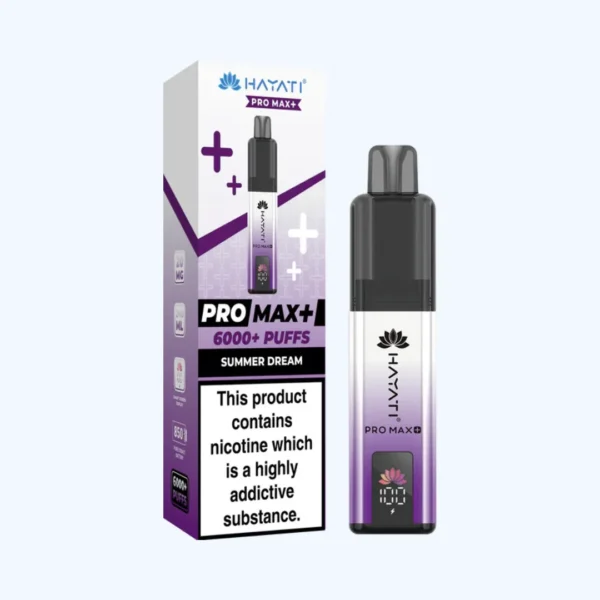 Hayati Pro Max Plus 6000 Puffs Prefilled Vape Kit | Only ?8.99 | Any 3 for ?25 - Image 4