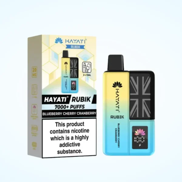 Hayati Rubik 7000 Puffs Prefilled Vape Kit | Only ?8.99 | Any 3 for ?26 - Image 3