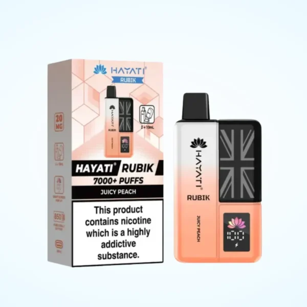 Hayati Rubik 7000 Puffs Prefilled Vape Kit | Only ?8.99 | Any 3 for ?26 - Image 5