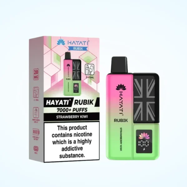 Hayati Rubik 7000 Puffs Prefilled Vape Kit | Only ?8.99 | Any 3 for ?26 - Image 7