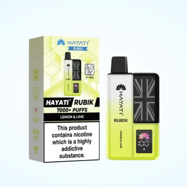 Hayati Rubik 7000 Puffs Prefilled Vape Kit | Only ?8.99 | Any 3 for ?26 - Image 8