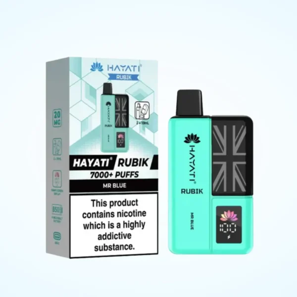 Hayati Rubik 7000 Puffs Prefilled Vape Kit | Only ?8.99 | Any 3 for ?26 - Image 10