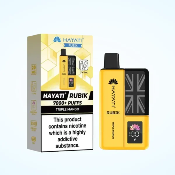 Hayati Rubik 7000 Puffs Prefilled Vape Kit | Only ?8.99 | Any 3 for ?26 - Image 12