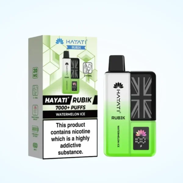 Hayati Rubik 7000 Puffs Prefilled Vape Kit | Only ?8.99 | Any 3 for ?26 - Image 14