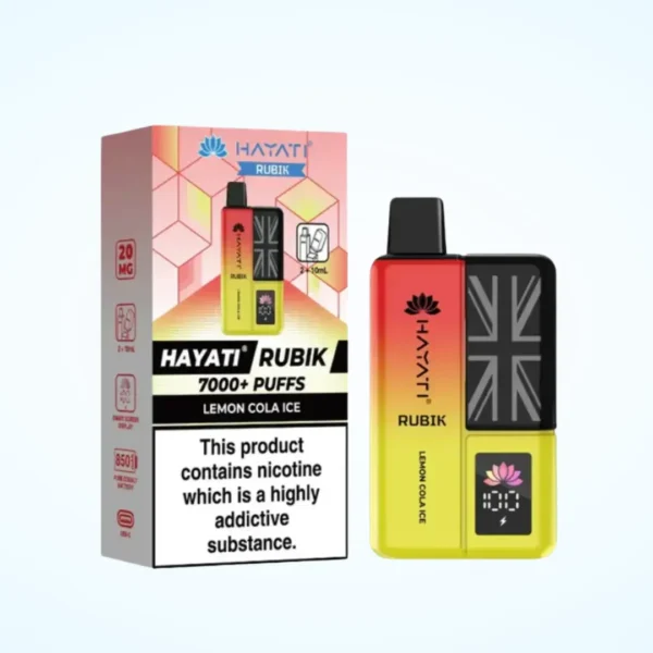 Hayati Rubik 7000 Puffs Prefilled Vape Kit | Only ?8.99 | Any 3 for ?26 - Image 21