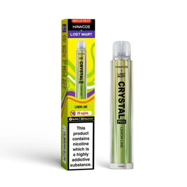 Box of 5 / Box of 10 Hawcos x Lost Mary Crystal Pro Prefilled Pod Kit - Image 3