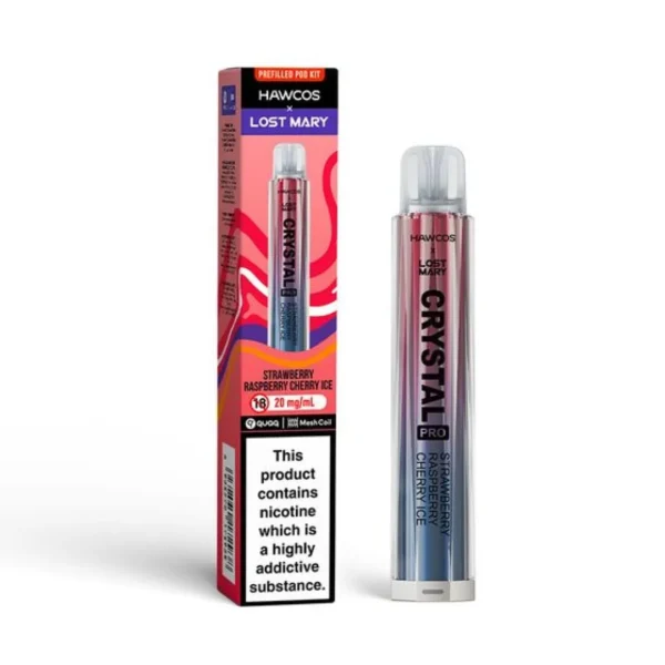 Box of 5 / Box of 10 Hawcos x Lost Mary Crystal Pro Prefilled Pod Kit - Image 6