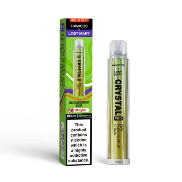 Box of 5 / Box of 10 Hawcos x Lost Mary Crystal Pro Prefilled Pod Kit - Image 7