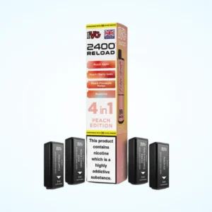 IVG 2400 Reload 4 in 1 Pre-filled Pod â Peach Edition