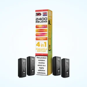 IVG 2400 Reload 4 in 1 Pre-filled Pod â Pineapple Edition