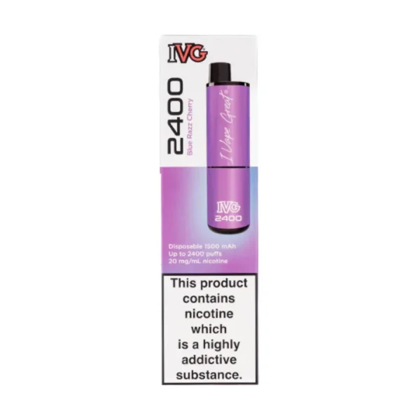 IVG 2400 Puffs Rechargeable Pod Vape Kit | Only ?8.99 | Any 3 for ?24 - Image 5