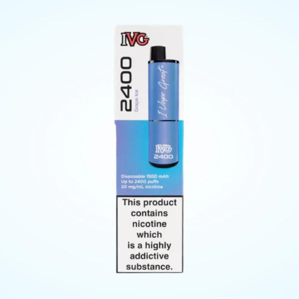 IVG 2400 Puffs Rechargeable Pod Vape Kit | Only ?8.99 | Any 3 for ?24 - Image 9