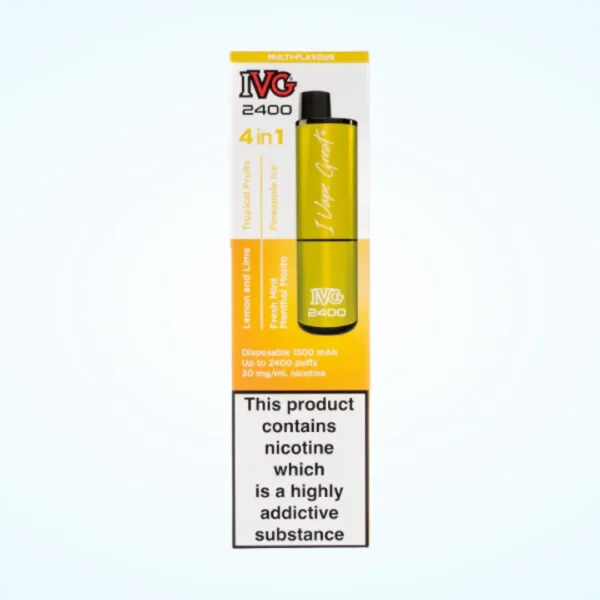 IVG 2400 Puffs Rechargeable Pod Vape Kit | Only ?8.99 | Any 3 for ?24 - Image 11