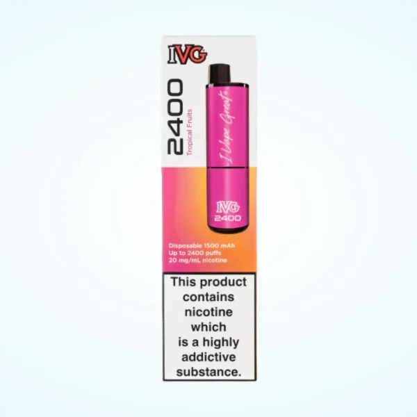 IVG 2400 Puffs Rechargeable Pod Vape Kit | Only ?8.99 | Any 3 for ?24 - Image 12