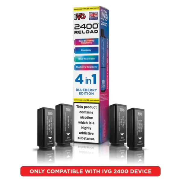 IVG 2400 Reload 4 in 1 Prefilled Refill Pods | Only ?7.99 | Any 3 for ?21 - Image 7