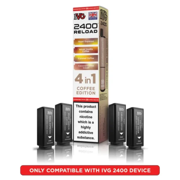IVG 2400 Reload 4 in 1 Prefilled Refill Pods | Only ?7.99 | Any 3 for ?21 - Image 9