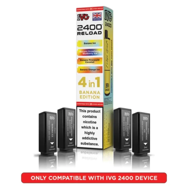 IVG 2400 Reload 4 in 1 Prefilled Refill Pods | Only ?7.99 | Any 3 for ?21 - Image 10