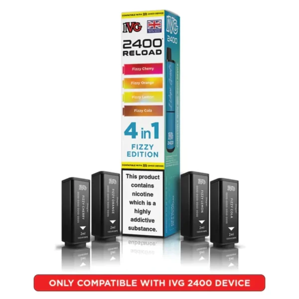IVG 2400 Reload 4 in 1 Prefilled Refill Pods | Only ?7.99 | Any 3 for ?21 - Image 11