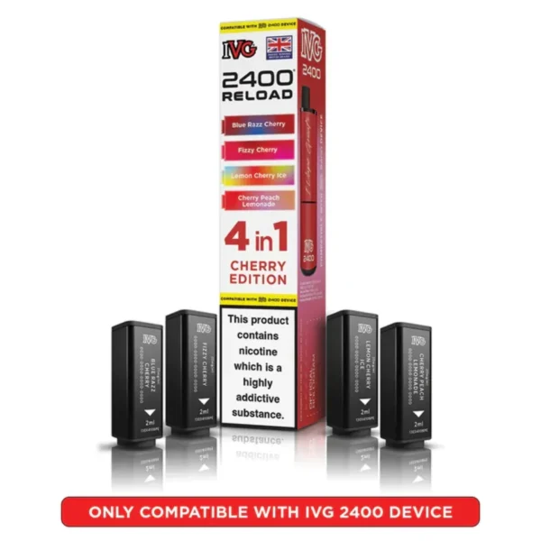IVG 2400 Reload 4 in 1 Prefilled Refill Pods | Only ?7.99 | Any 3 for ?21 - Image 13