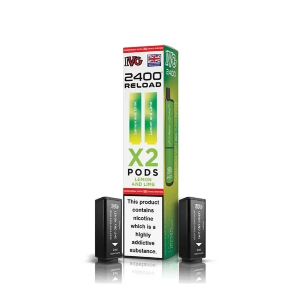IVG 2400 Reload Prefilled Refill Pods (2 PACK) | Only ?4.99 | Any 3 for ?14 - Image 2