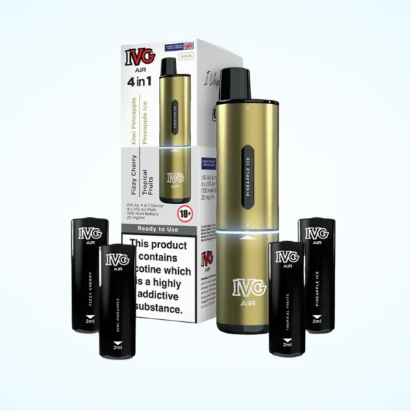 IVG Air 4-in-1 2400 Puffs Prefilled Pod Kit | Only ?8.99 | Any 3 for ?25