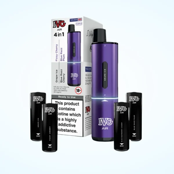 IVG Air 4-in-1 2400 Puffs Prefilled Pod Kit | Only ?8.99 | Any 3 for ?25 - Image 9