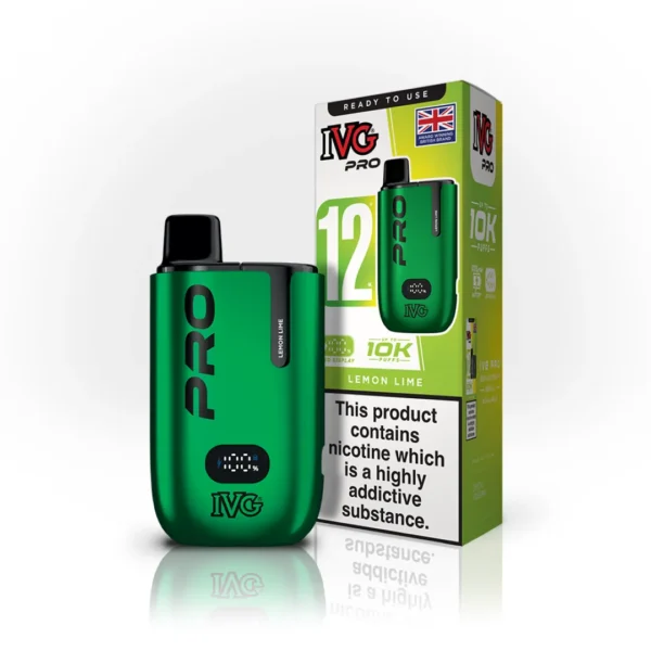 IVG Pro 12 10K Puffs Starter Kit | Only ?8.99 | Any 3 for ?24 - Image 6